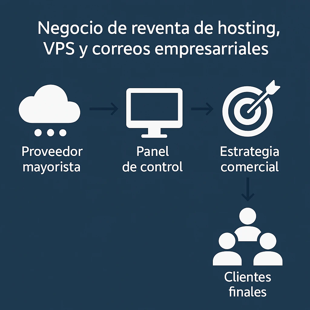 estrategia para revender hosting y correos empresariales