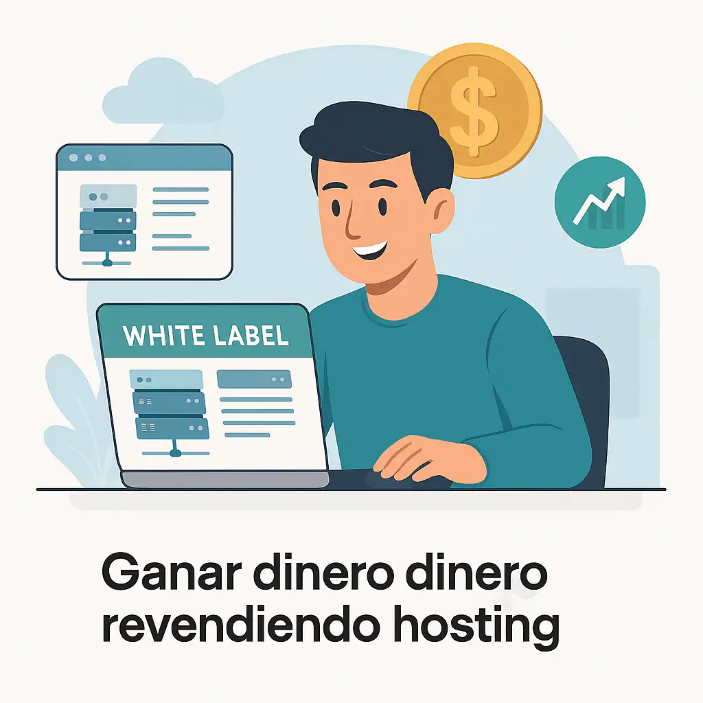 ganar dinero revendiendo hosting