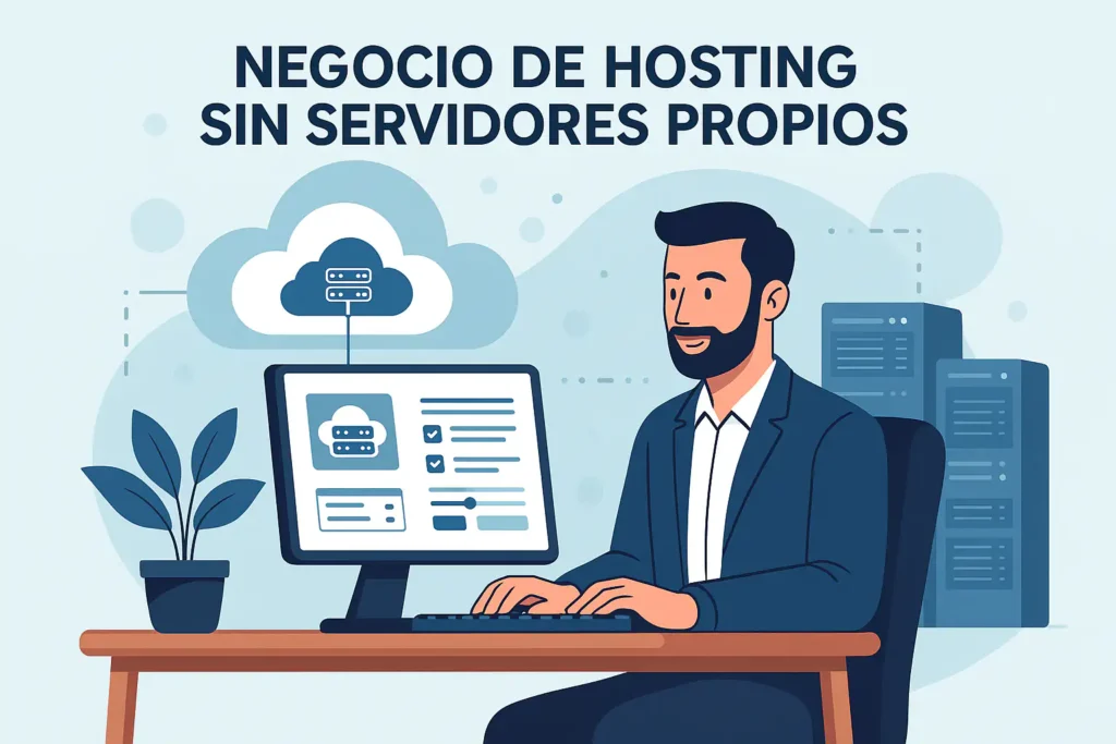 Negocio de hosting sin servidores propios