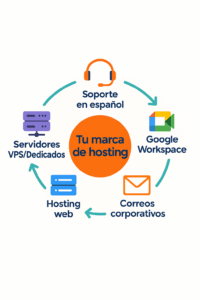 Fotografía realista de un cliente satisfecho usando su laptop en una oficina moderna, transmitiendo confianza y profesionalismo.