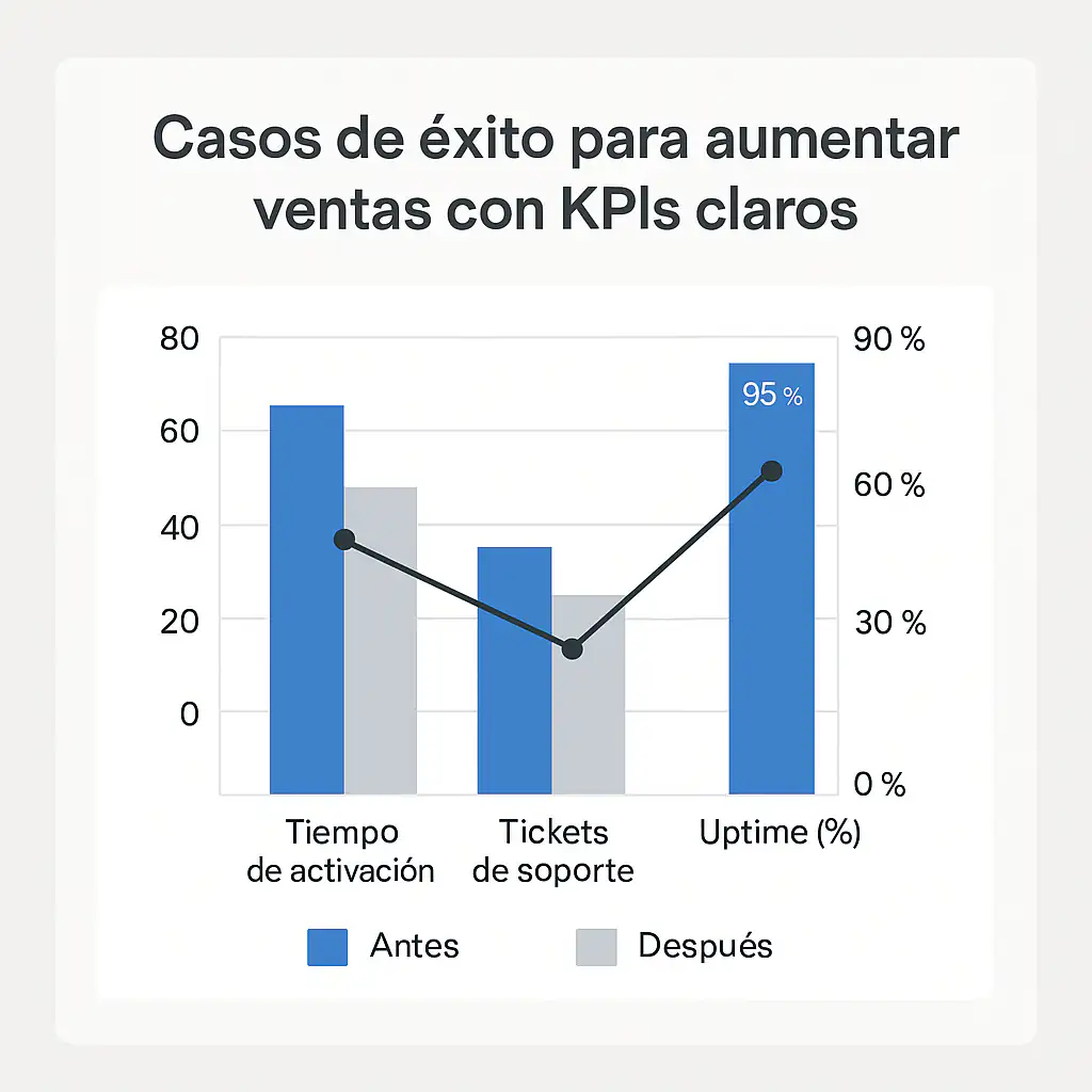 Casos de éxito para aumentar ventas en VPS Windows