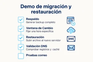 cómo vender hosting en México con migración guiada