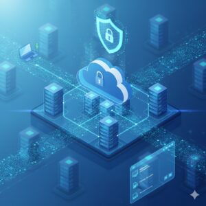 Servidores en la nube con protección de datos cifrada