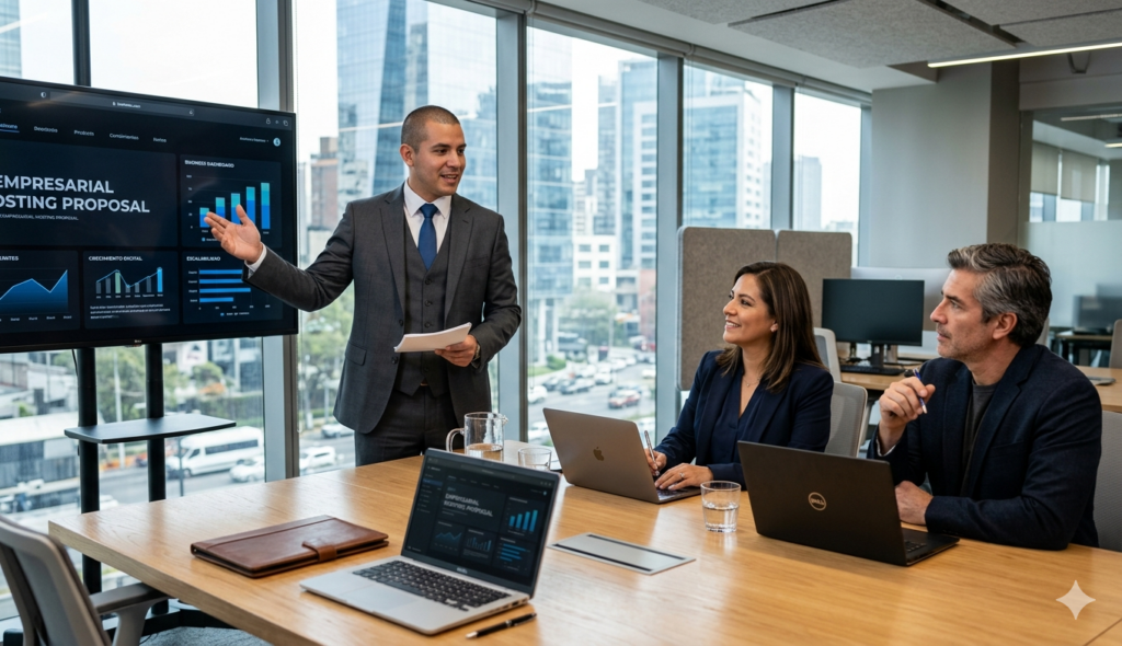 Consultoría de hosting empresarial para empresas en crecimiento